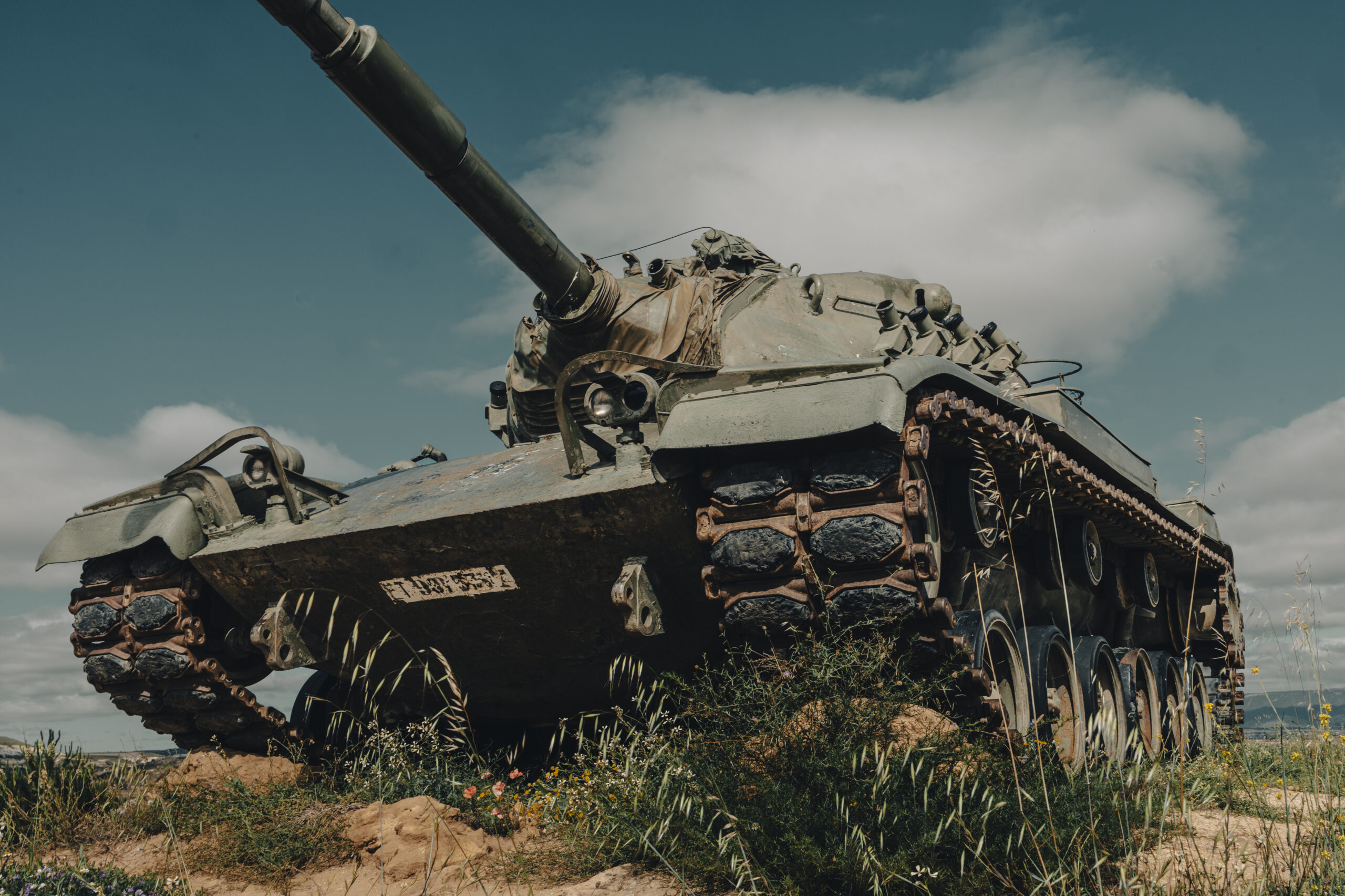 ESPECTACULAR VISTA DEL TANQUE M60 PATTON